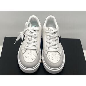 Vintage Havana Women’s Lexa Sneakers White/Gray/Cheetah Size 8